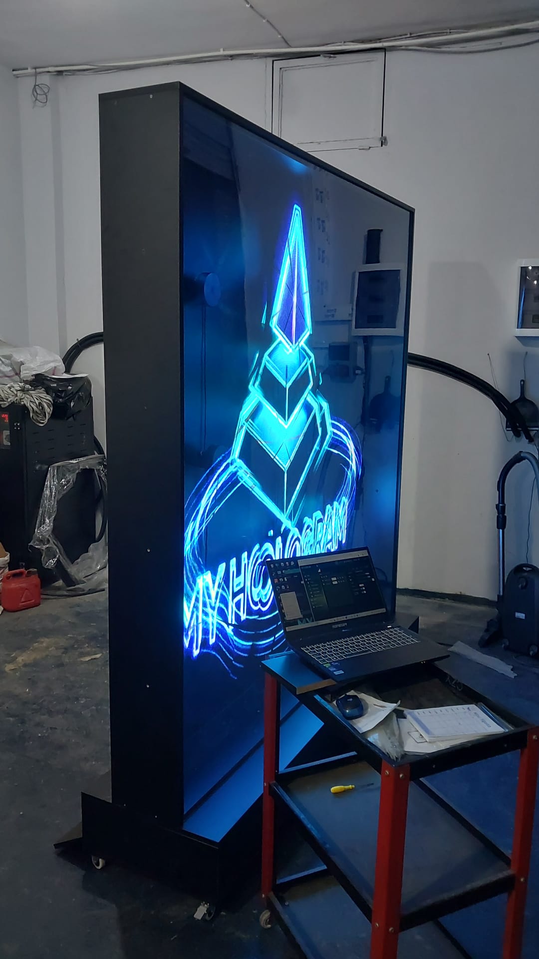 Live-Hologramm-Inhalt