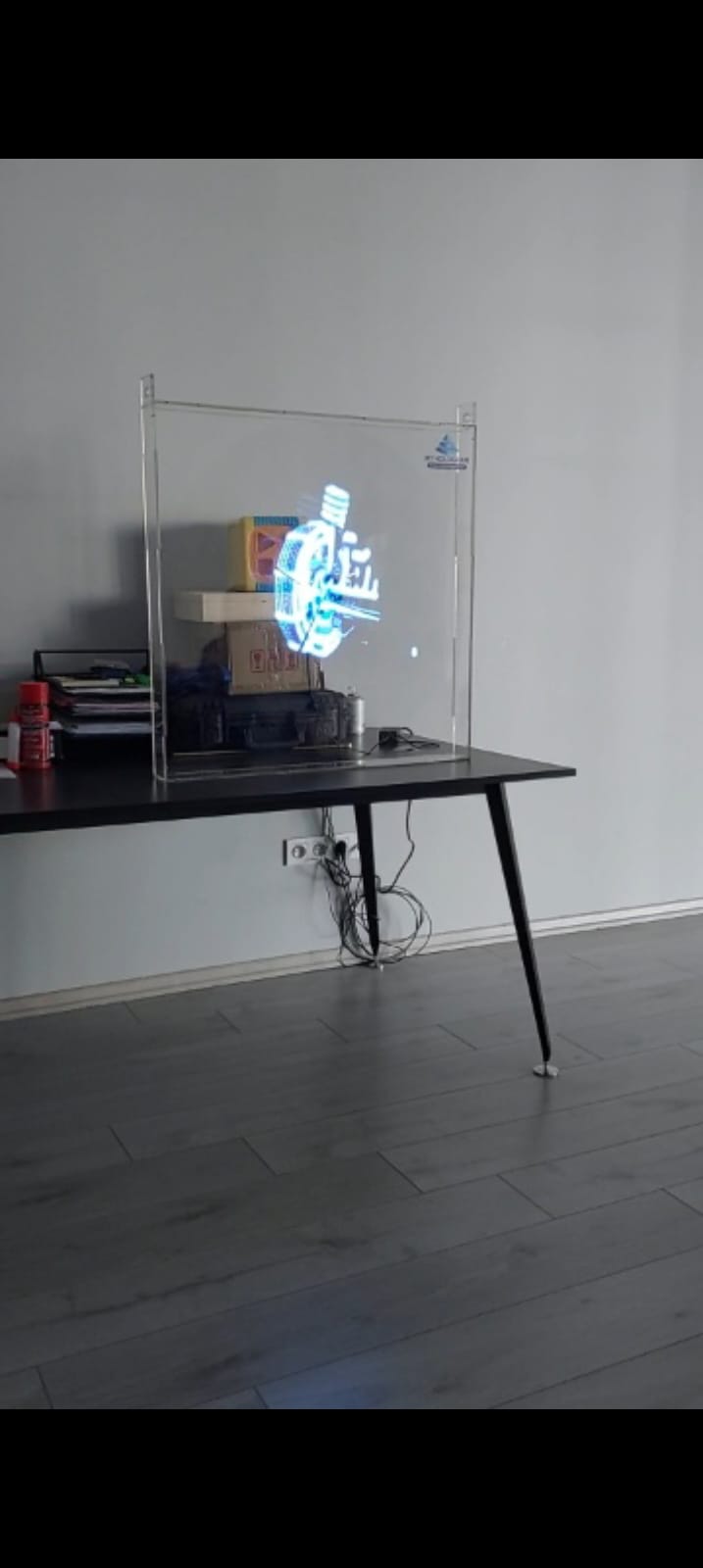 Installation im Schaufenster